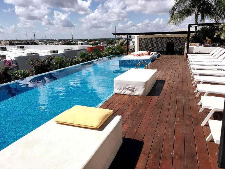 Your Exclusive Studio In The City - Top Amenities & Services For Free!! Playa del Carmen Bagian luar foto